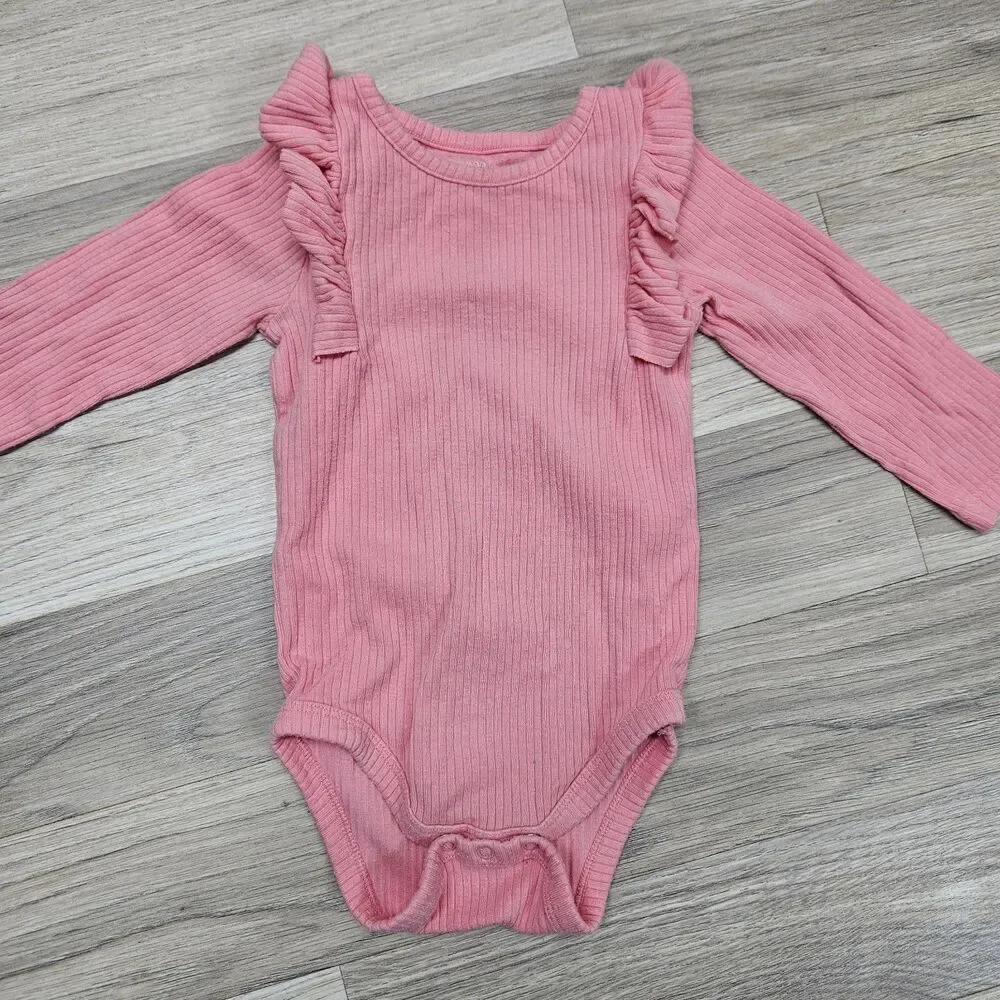 Carters Baby Girl Pink Shirt Bundle Size 12 Months Spring Casual